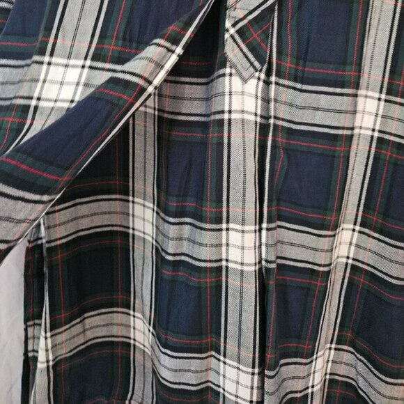 Tommy Hilfiger Front Shirt Tunic Plaid - Picture 3 of 12
